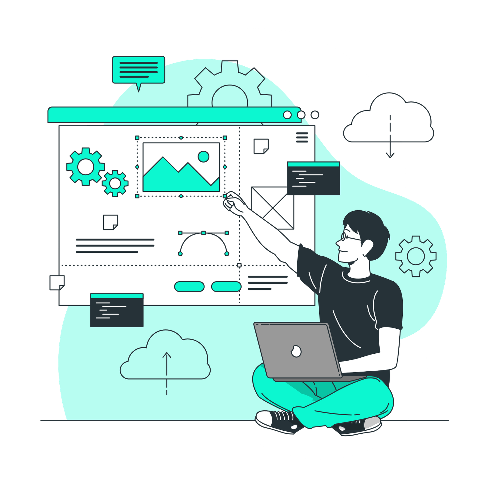 Get sales database of company