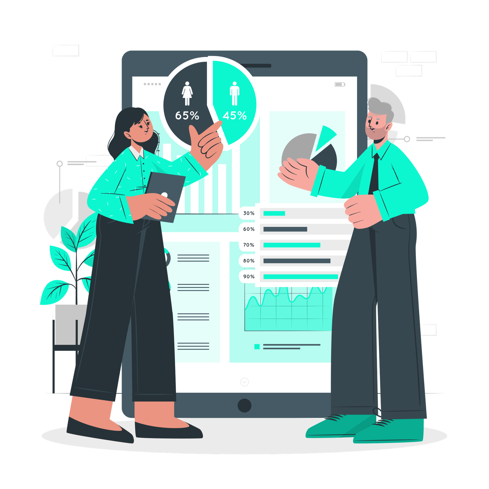 How to Get Sales Data of a Company Using Data