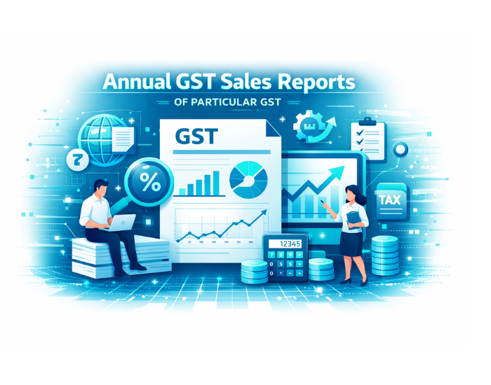 Annual Gst Sales Reports of Particular Gst