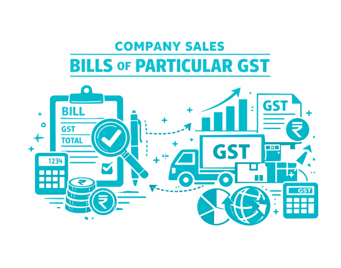 Company Sales Bills of Particular Gst