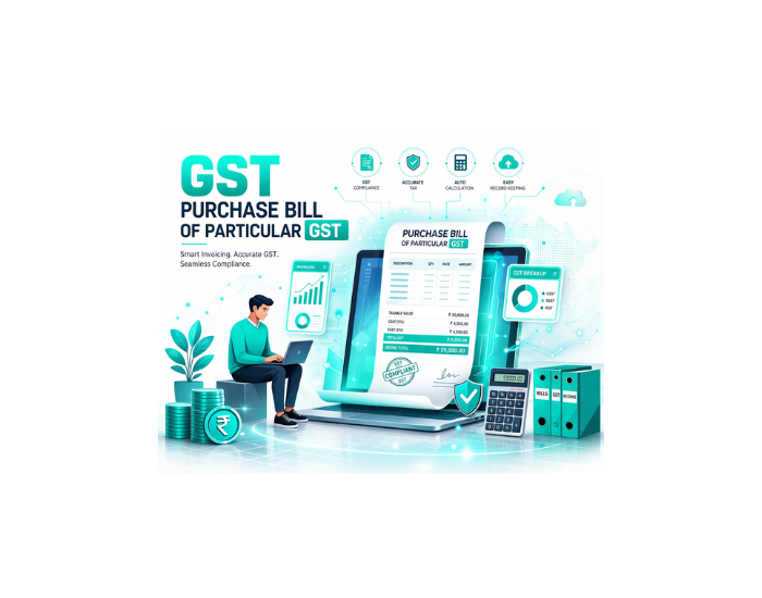 Gst Purchase Bill Of Particular Gst