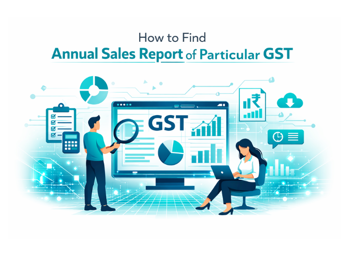 How to Find Annual Sales Report of Particular Gst