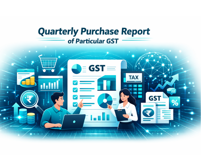 Quarterly Purchase Report of Particular Gst