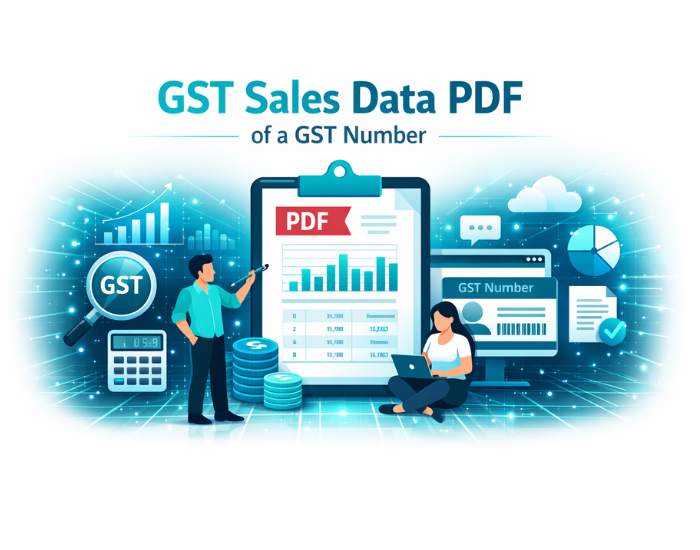Gst Sales Data Pdf Of a Gst Number