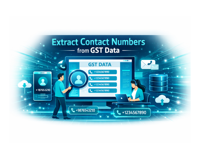 Extract Contact Numbers from GST Data