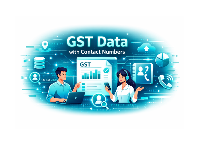 GST Data with Contact Numbers