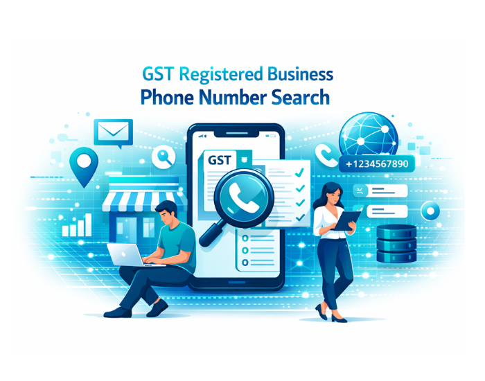 GST Registered Business Phone Number Search