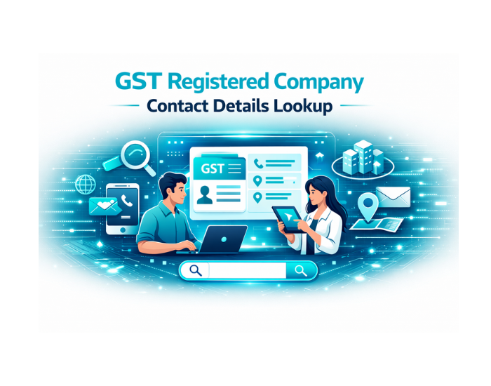 GST Registered Company Contact Details Lookup