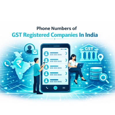 Phone Numbers of GST Registered Companies In India