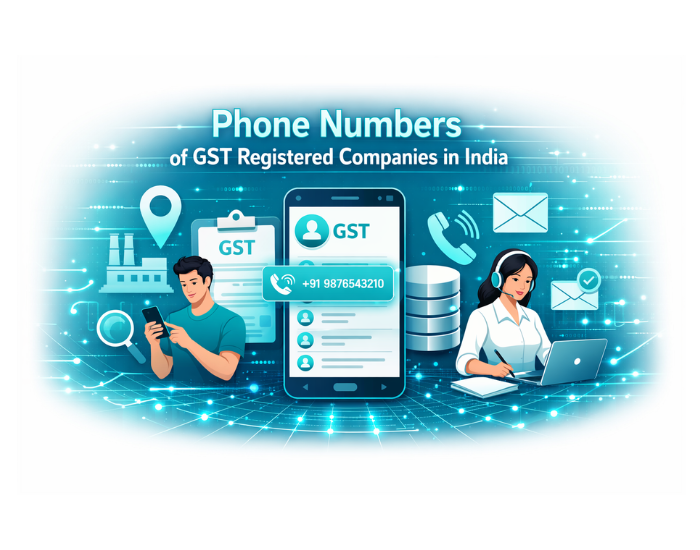 Phone Numbers of GST Registered Companies In India