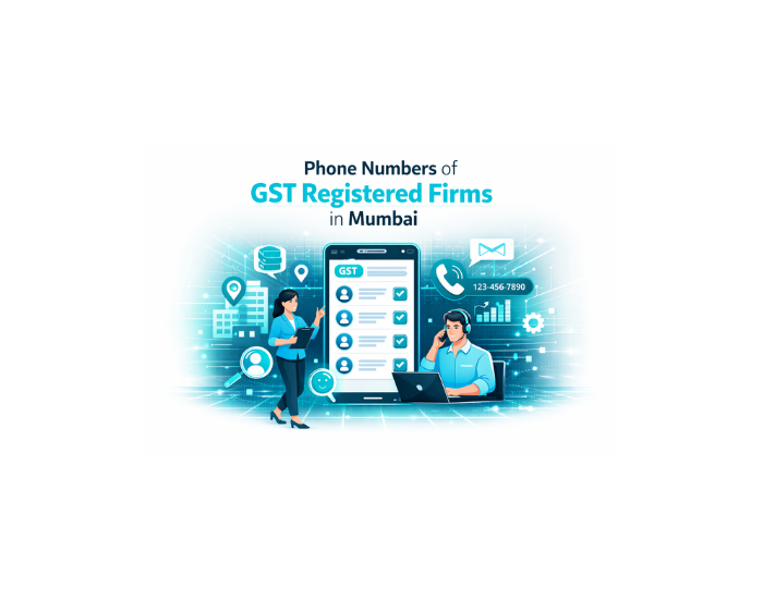 Phone Numbers of GST Registered Firms in Mumbai