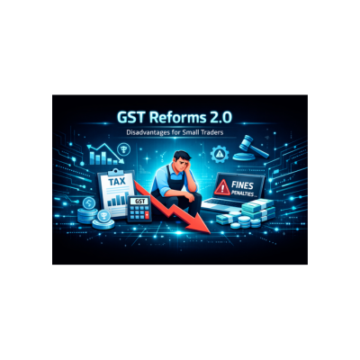 GST Reforms 2.0 Disadvantages for Small Traders